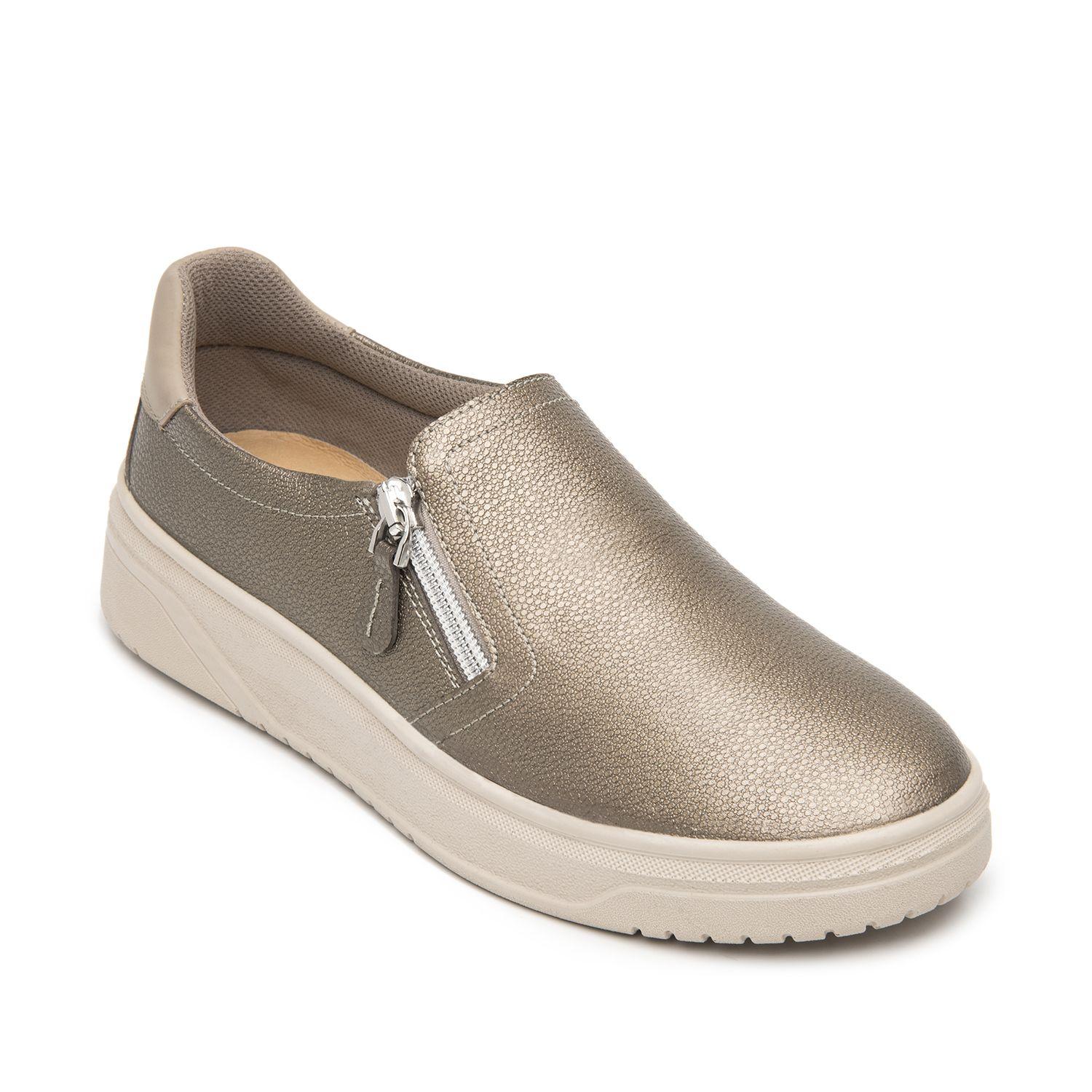 Zapatilla Mujer Helina 136604 Dorada Flexi-1