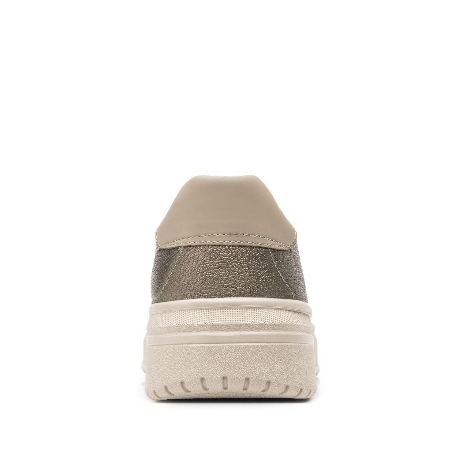 Zapatilla Mujer Helina 136604 Dorada Flexi-4