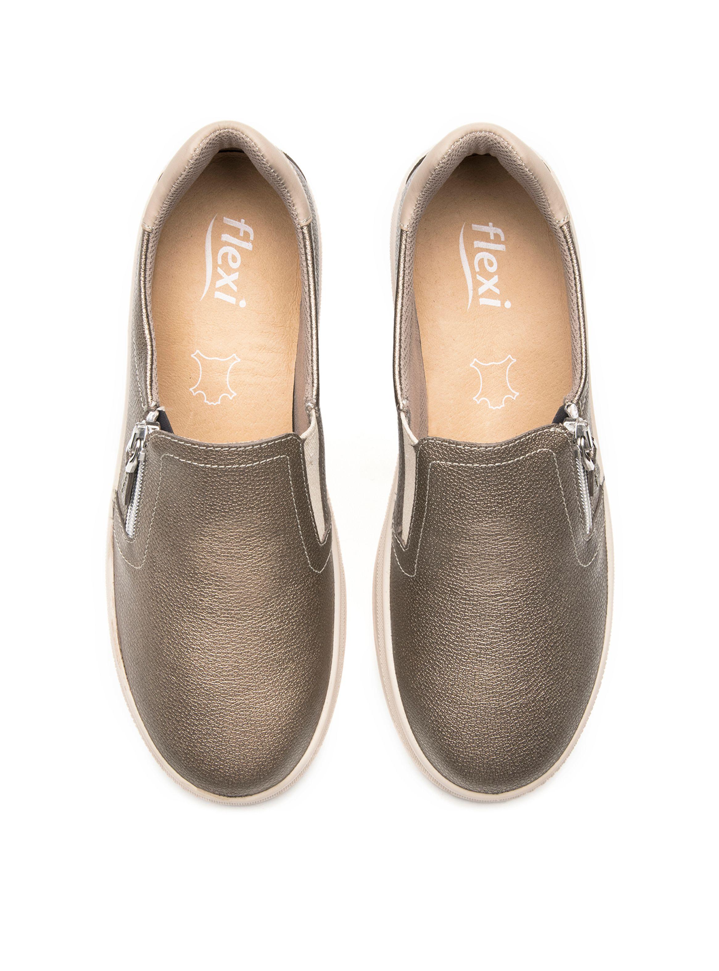 Zapatilla Mujer Helina 136604 Dorada-5