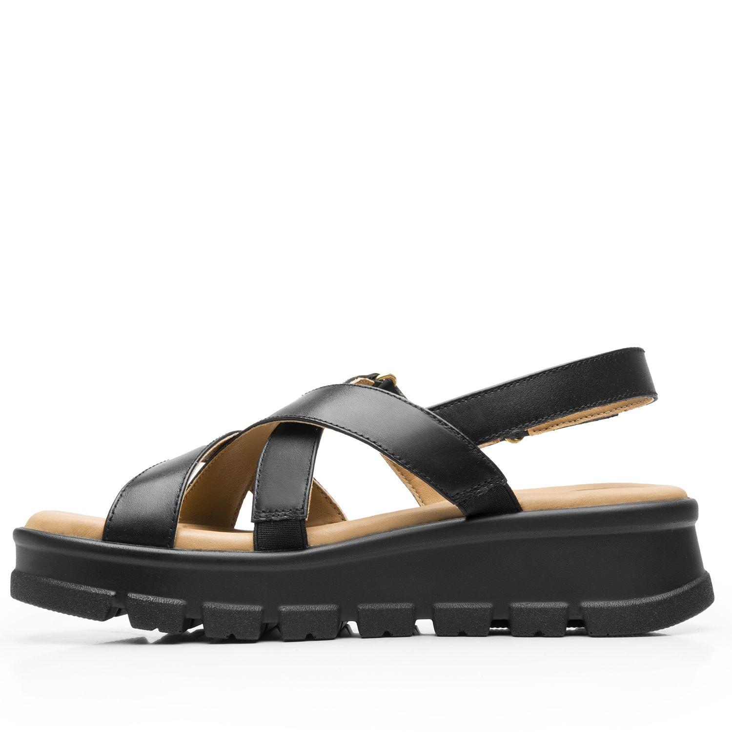 Sandalia Mujer Lexa 128513 Negro Flexi-2