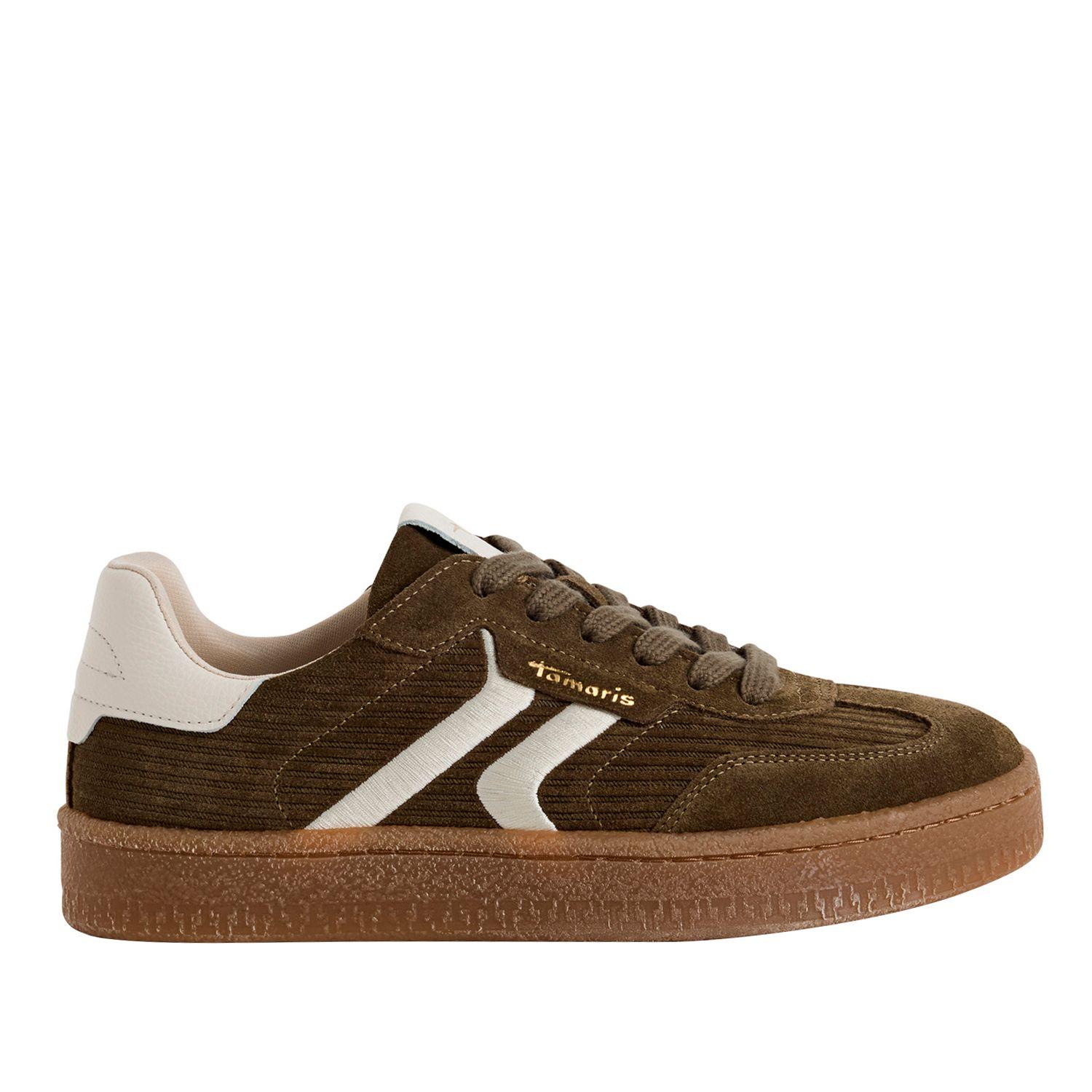 Zapatilla Mujer 23723-44 Verde Olivo Tamaris-0