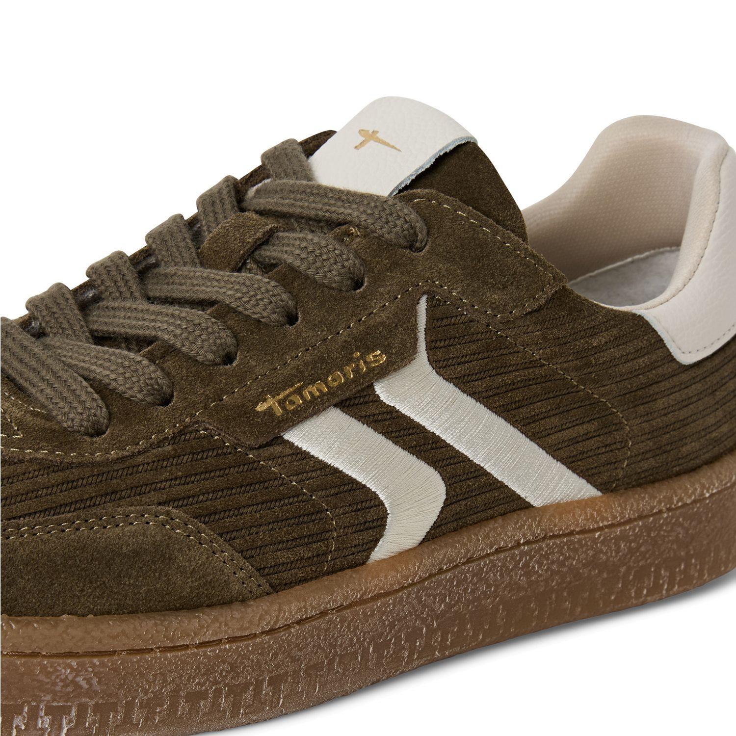 Zapatilla Mujer 23723-44 Verde Olivo Tamaris-1