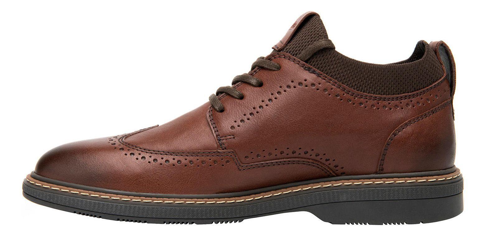 Zapato Hombre Cuero Okan Café Flexi-5