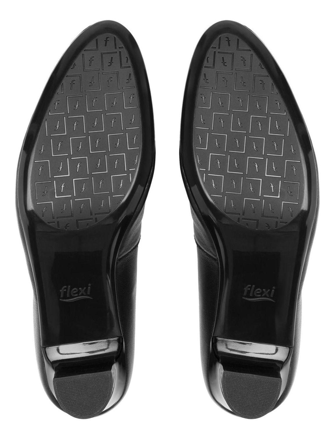 Zapato Mujer Cuero Pipa 124401 Negro Flexi-6