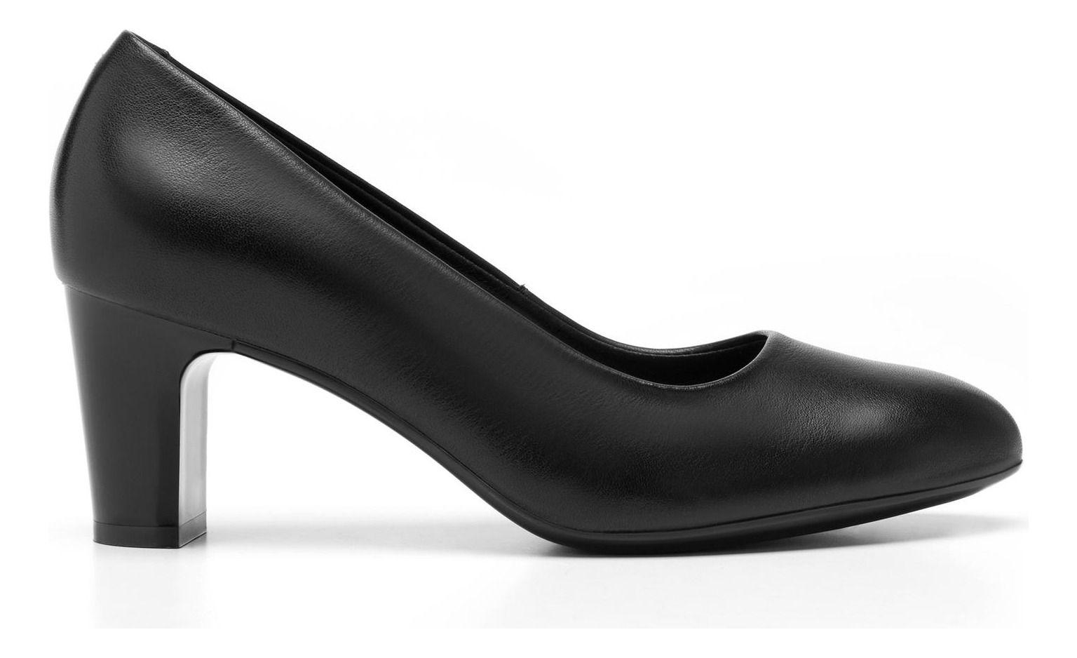 Zapato Mujer Cuero Pipa 124401 Negro Flexi-1