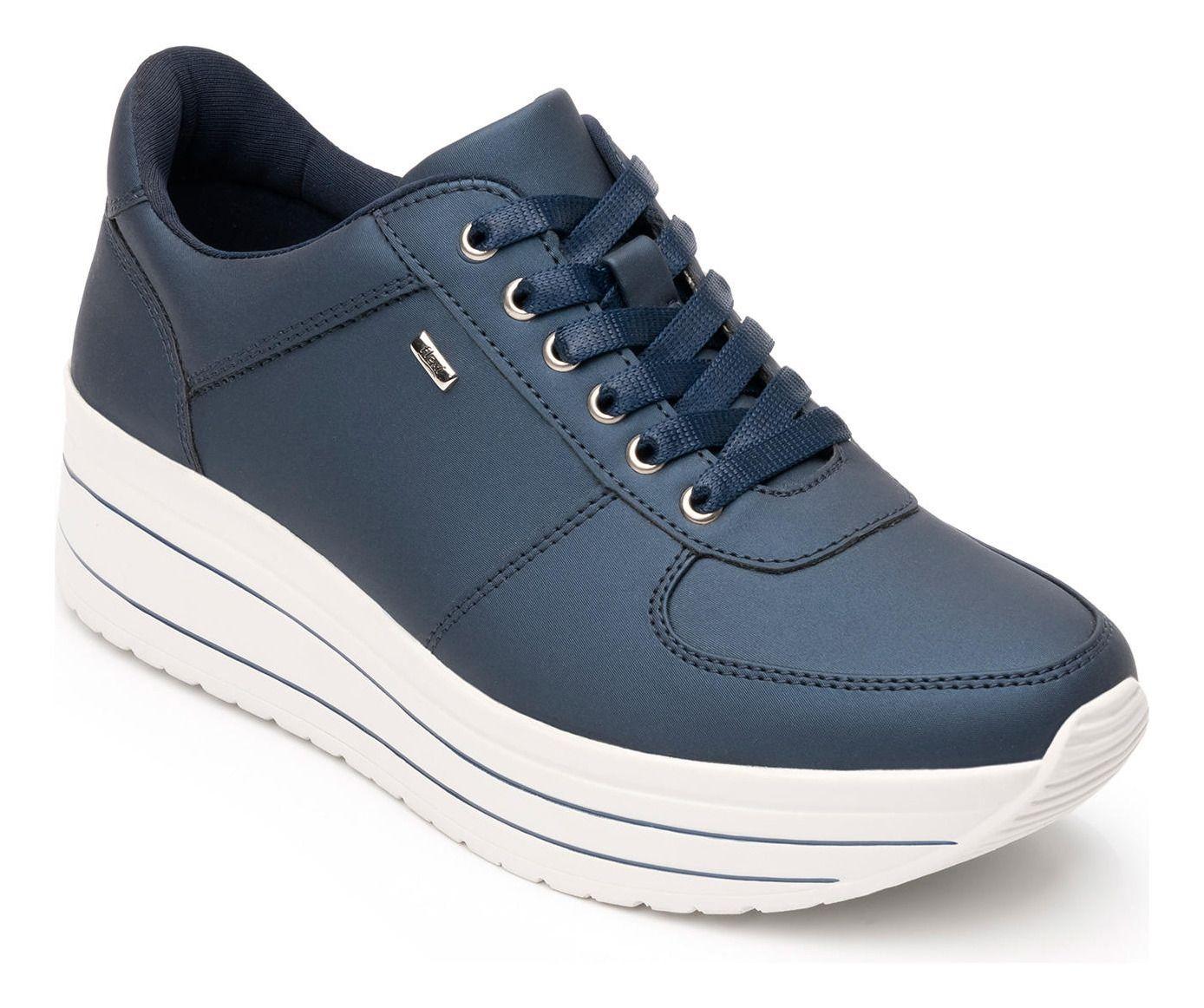 Zapatilla Mujer Alanis Azul Flexi-0