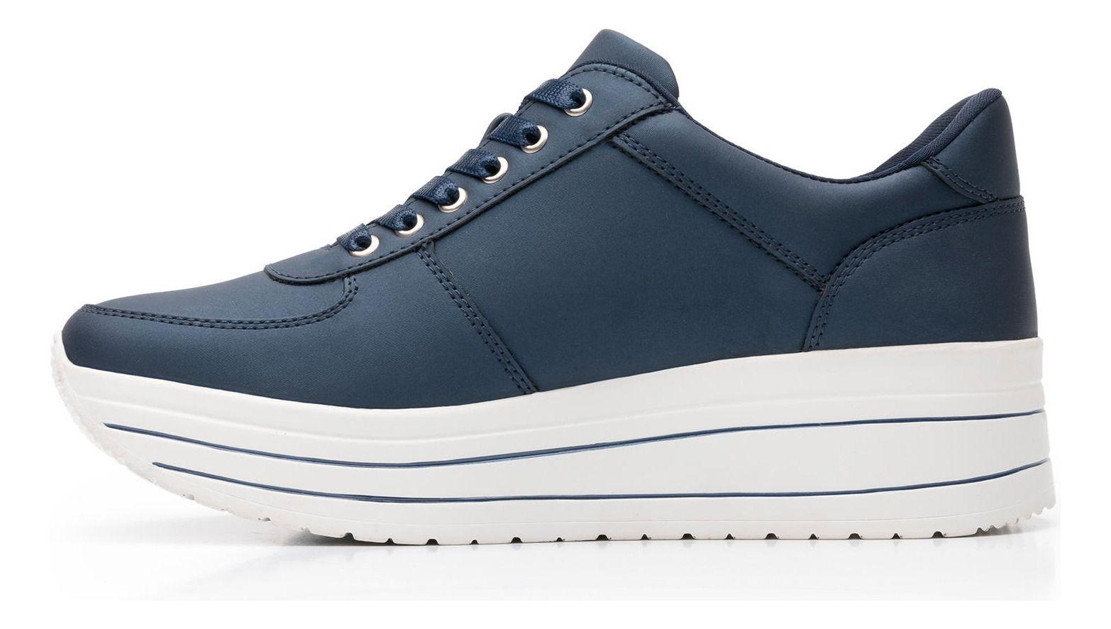 Zapatilla Mujer Alanis Azul Flexi-4