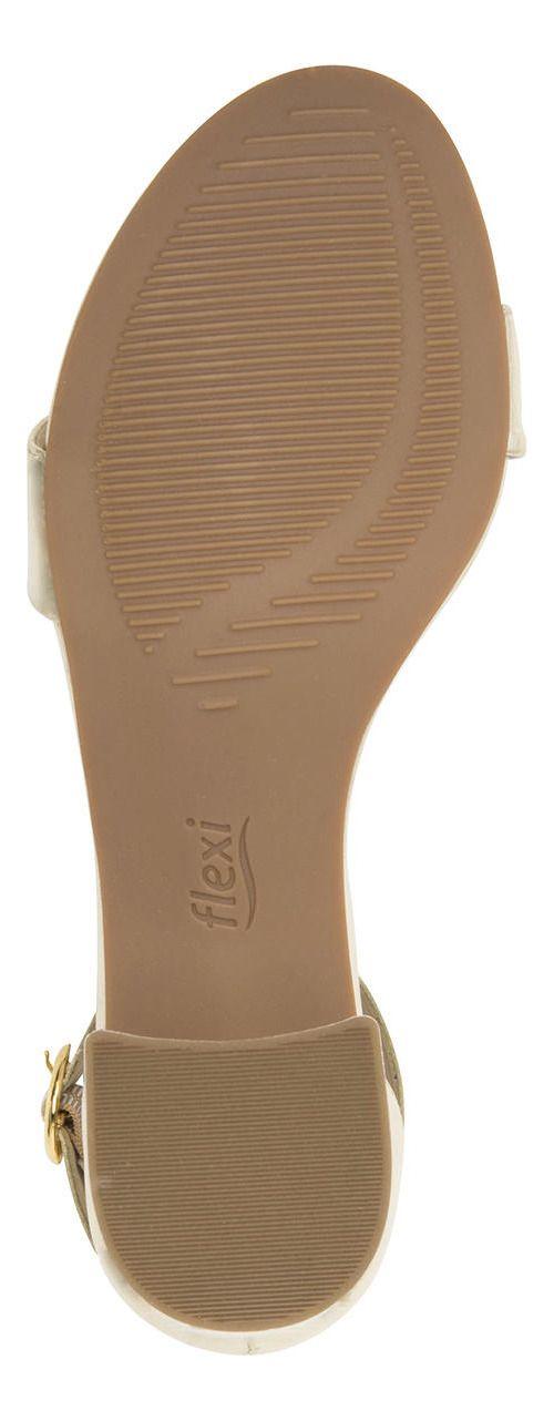 Sandalia Mujer Celine Dorado Flexi-6