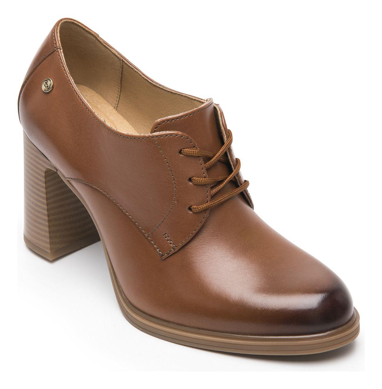 Bootie Mujer Mariela 130602 Café Flexi-1