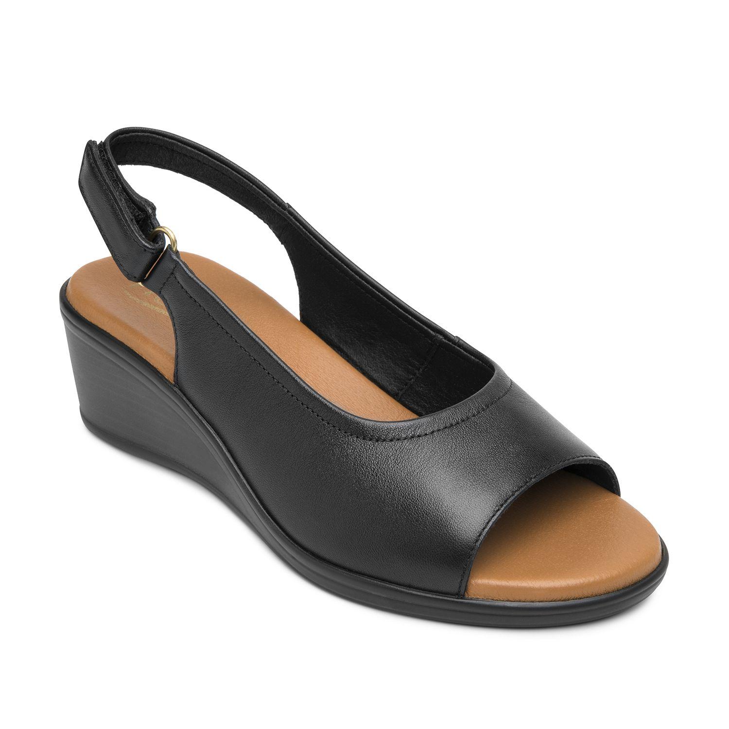 Sandalia Mujer Zura 123717 Negra Flexi-1