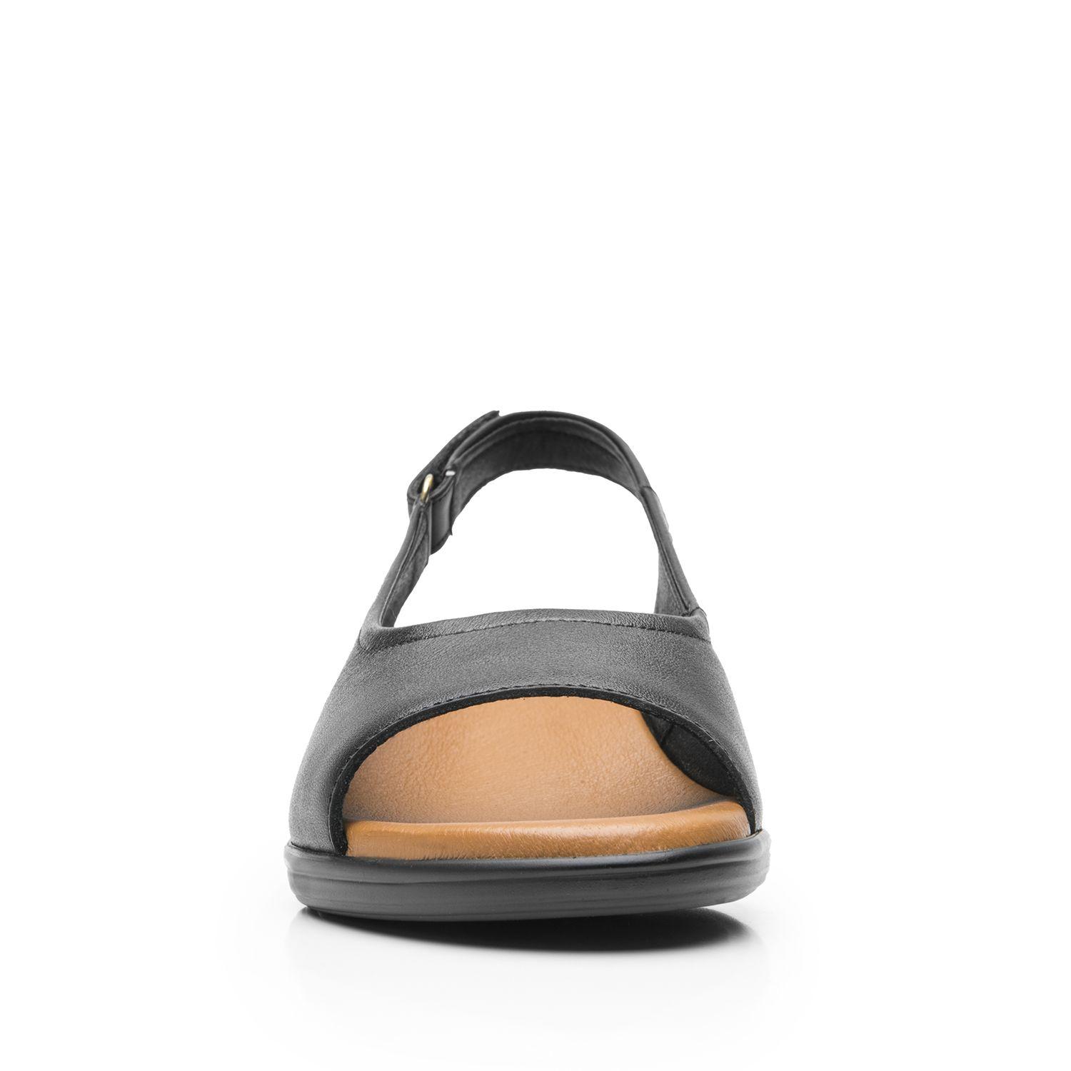 Sandalia Mujer Zura 123717 Negra Flexi-3