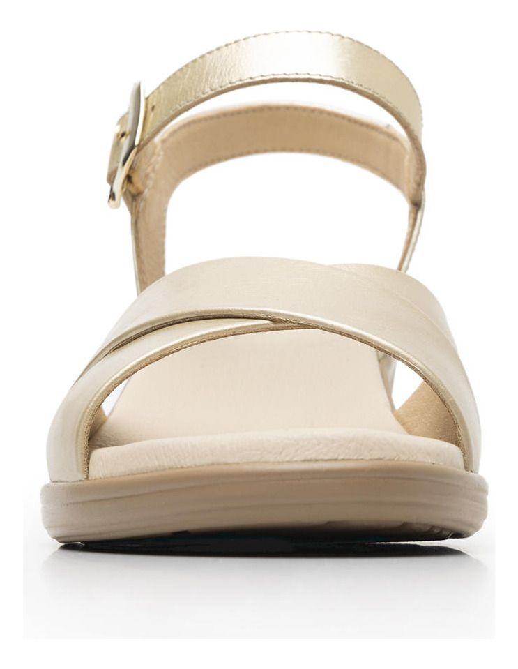 Sandalia Mujer Zura 123703 Dorada Flexi-3