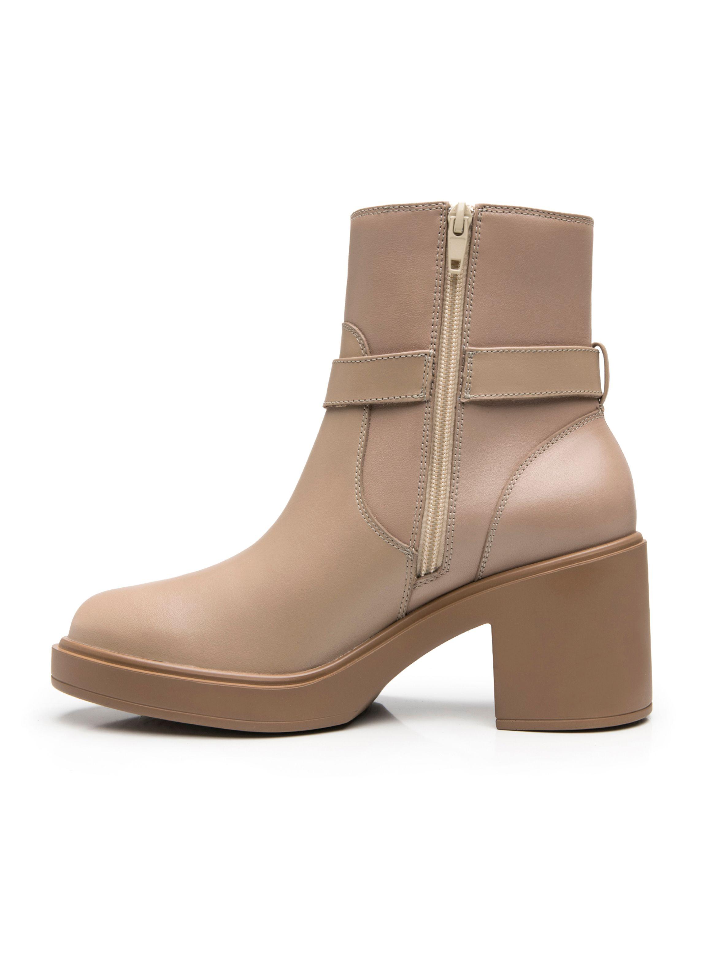 Botín Mujer Isbelle 130308 Beige Flexi-2