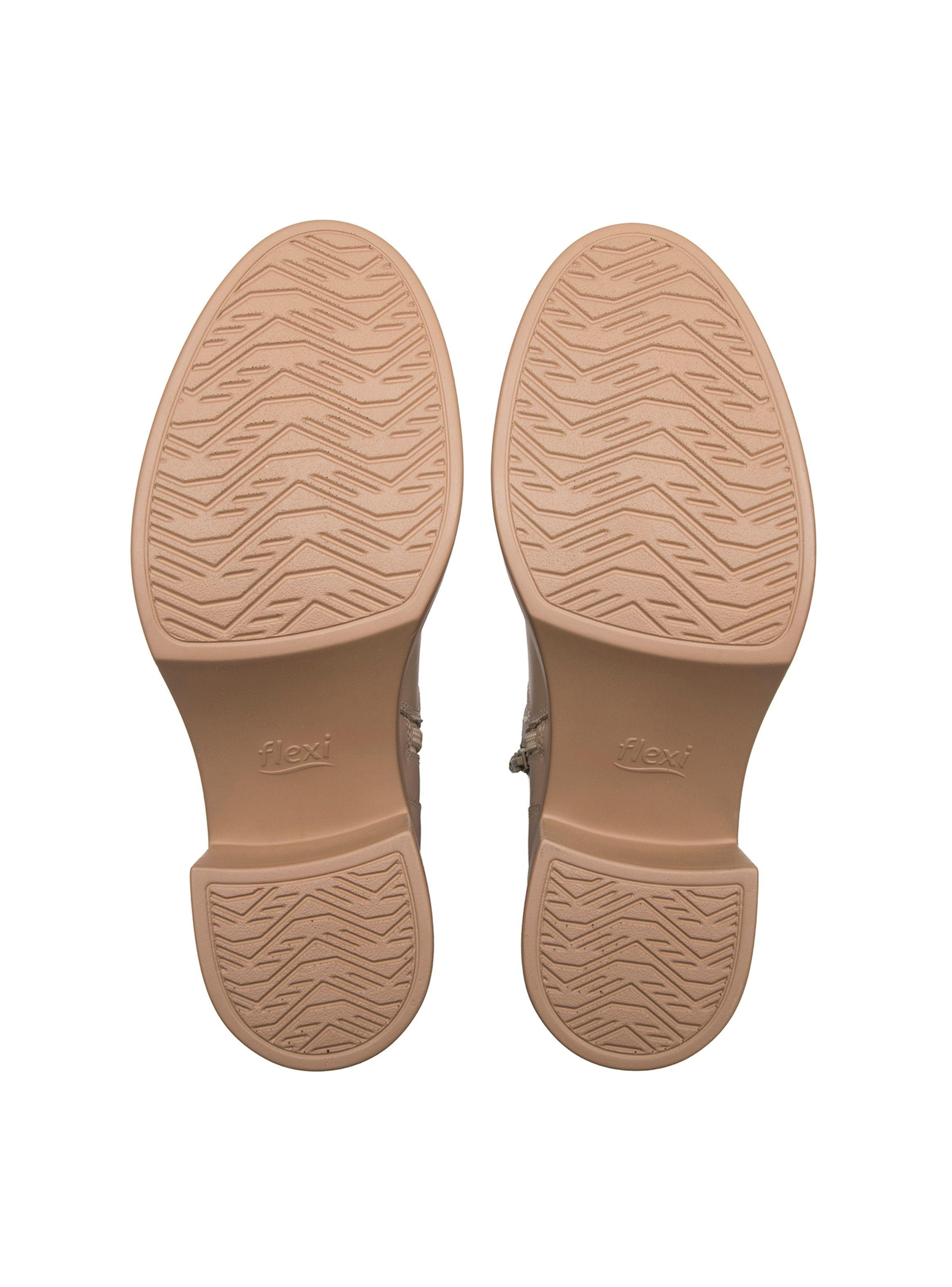 Botín Mujer Isbelle 130308 Beige Flexi-6