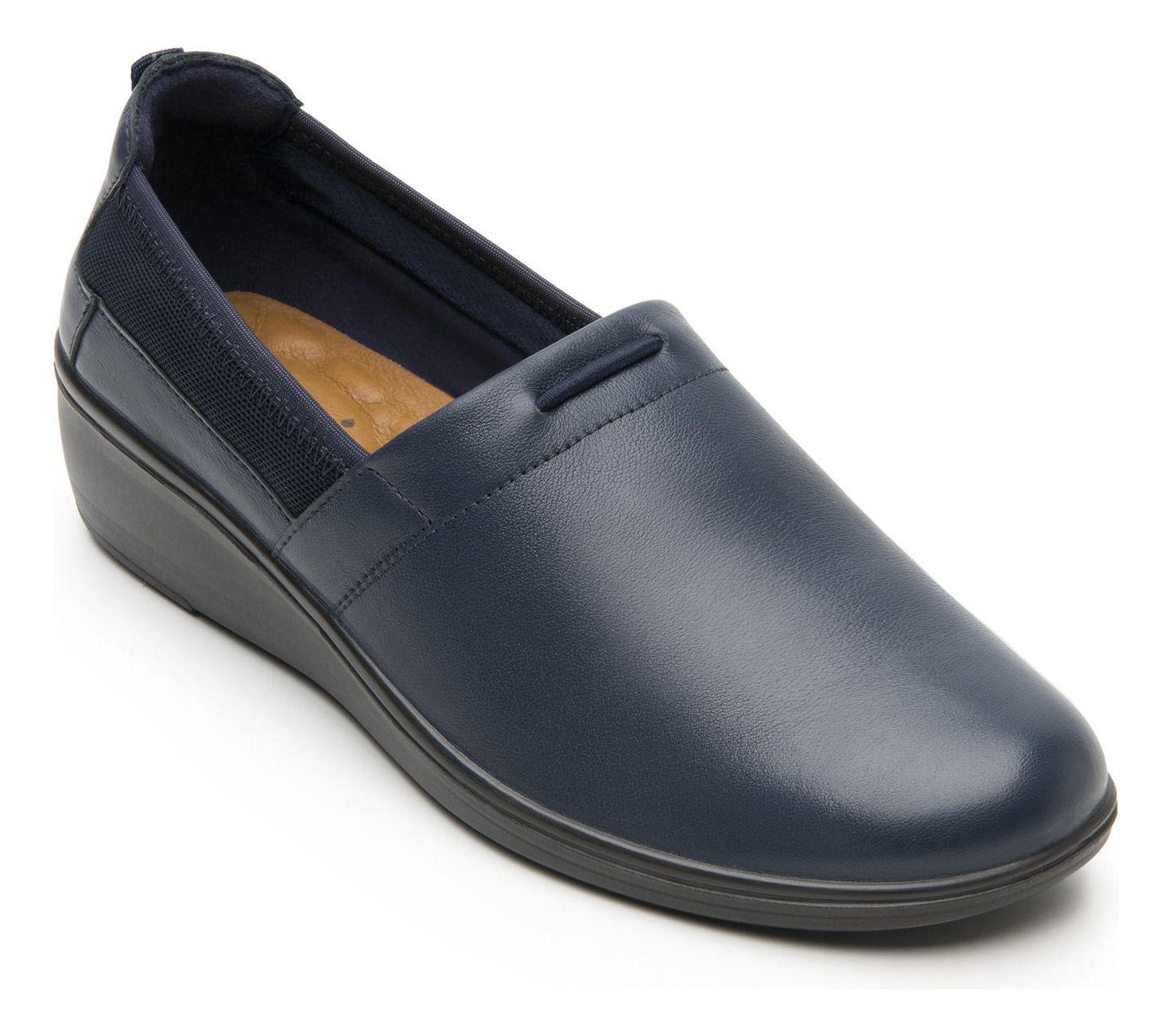 Zapato Mujer Castaña 45606 Azul Flexi-1