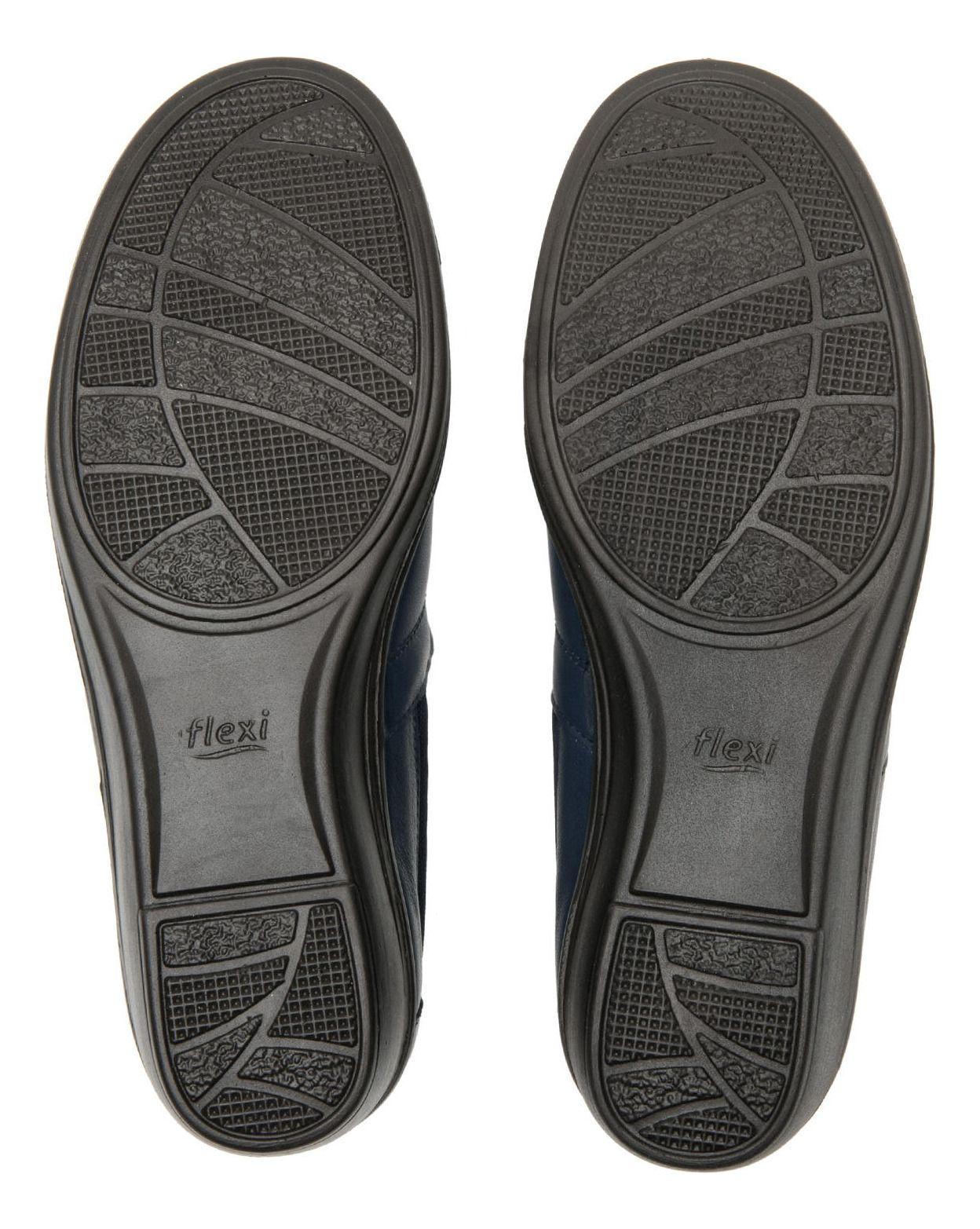 Zapato Mujer Castaña 45606 Azul Flexi-6