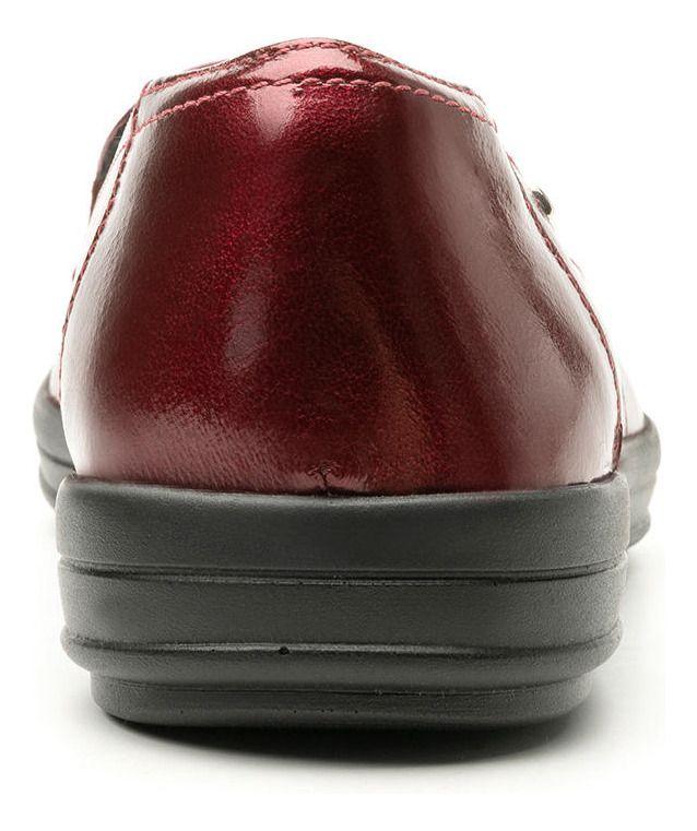 Zapato Mujer Cuero Charis Rojo Flexi-3