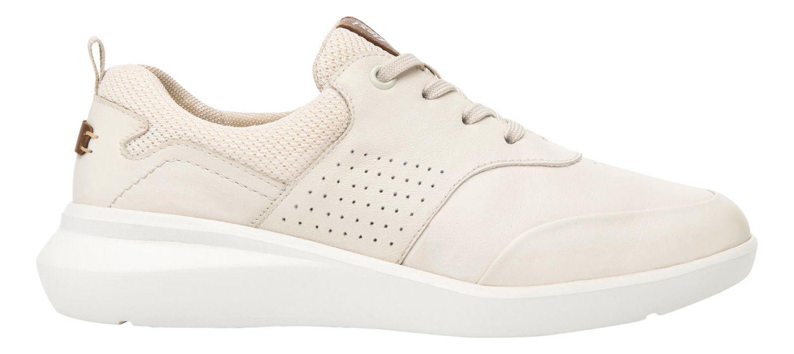 Zapatilla Mujer Cuero Alisha Beige Flexi-1