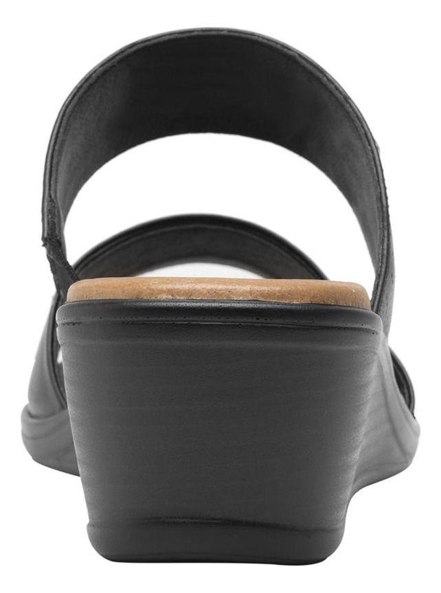 Sandalia Mujer Cuero Zura Negro Flexi-3