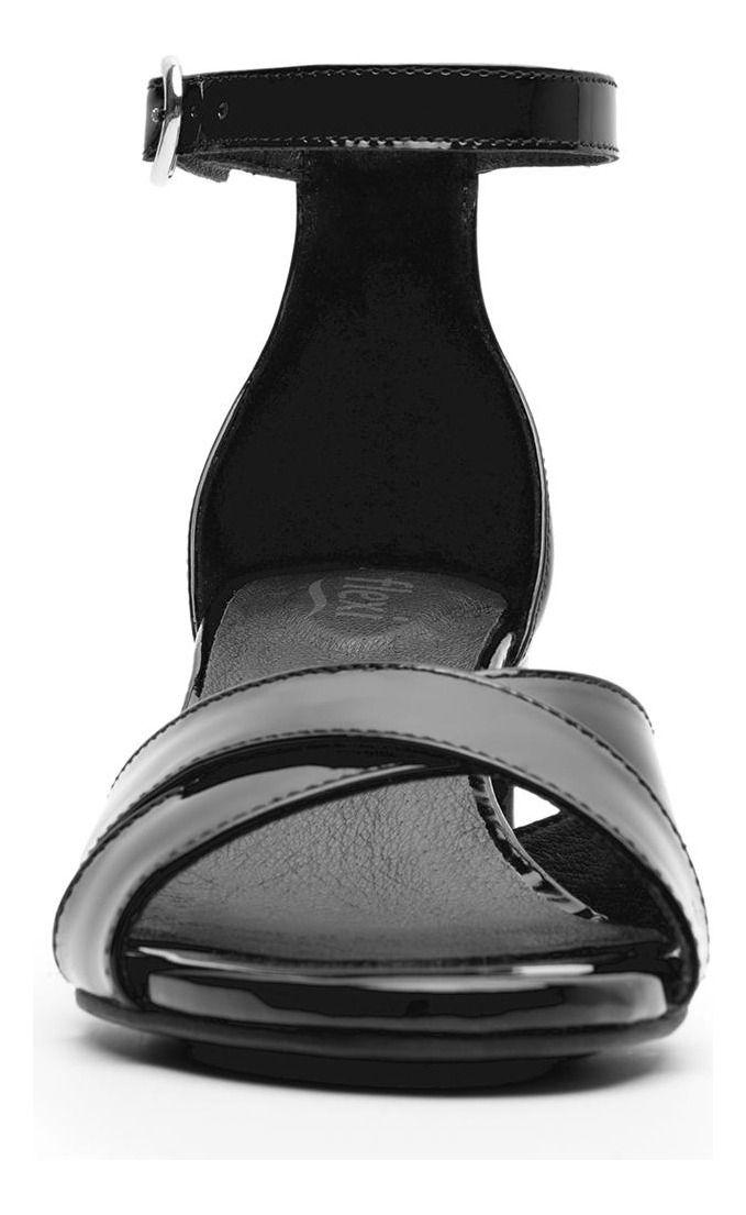 Sandalia Mujer Celine 106414 Negro Flexi-3