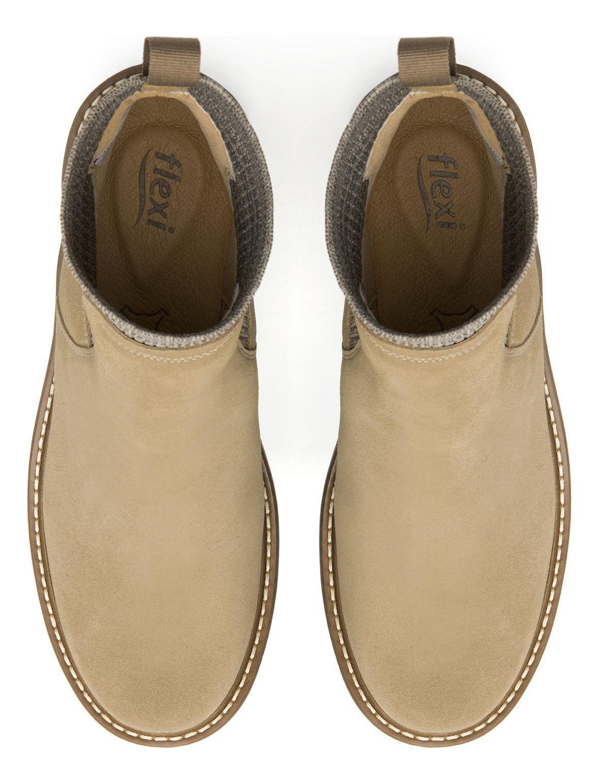 Botín Mujer Aldara 37821 Caqui Flexi-4