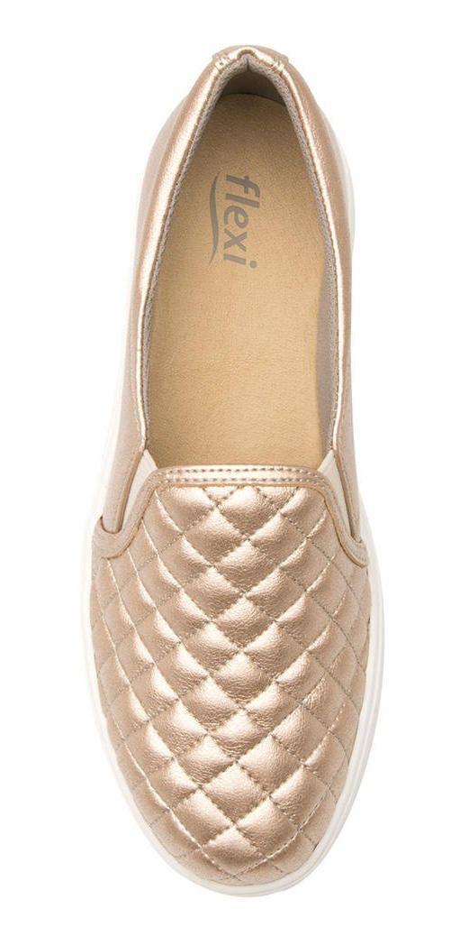Zapatilla Mujer Canoli 107705 Oro Flexi-6