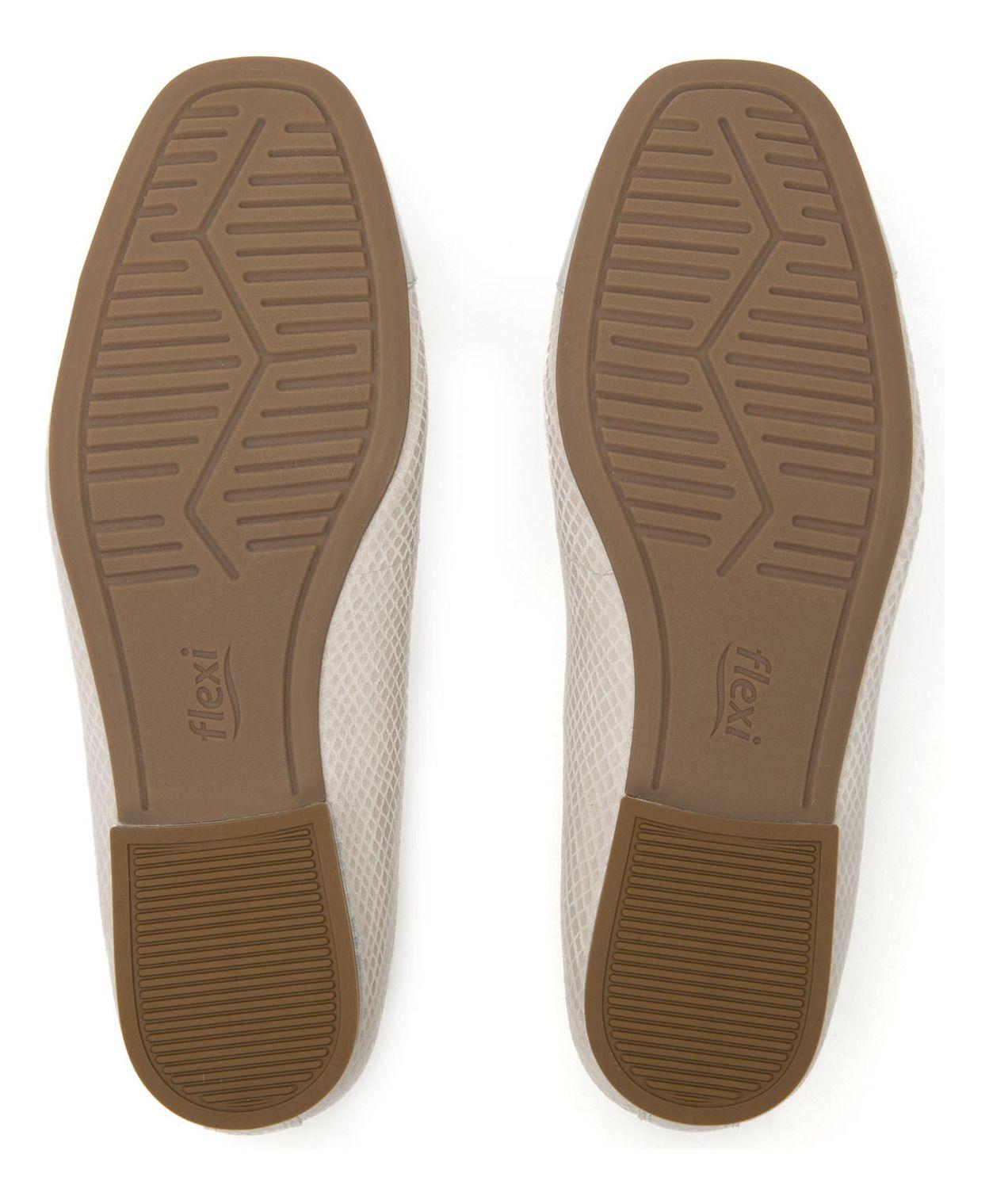 Ballerina Mujer Cuero Kirsten 119903 Blanco Flexi-5