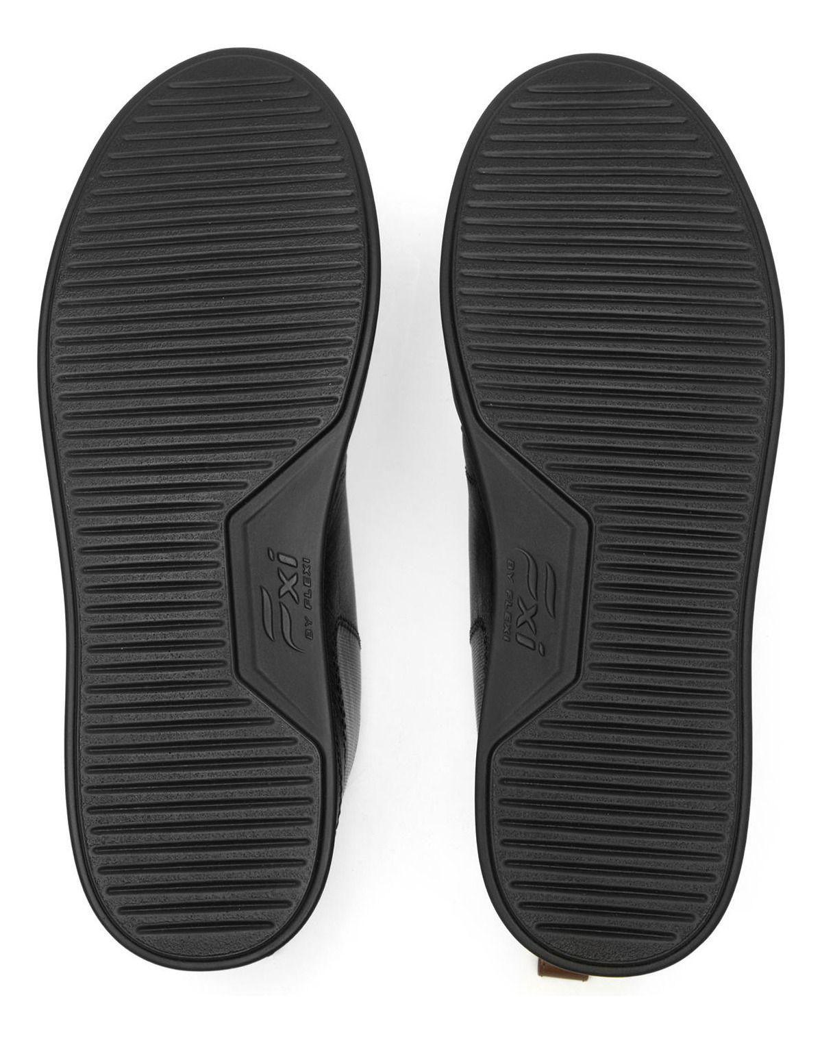 Zapatilla Hombre Creta 412405 Negro Flexi-5