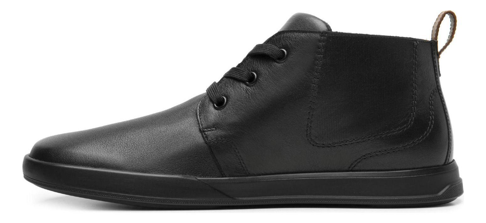 Zapatilla Hombre Creta 412405 Negro Flexi-5