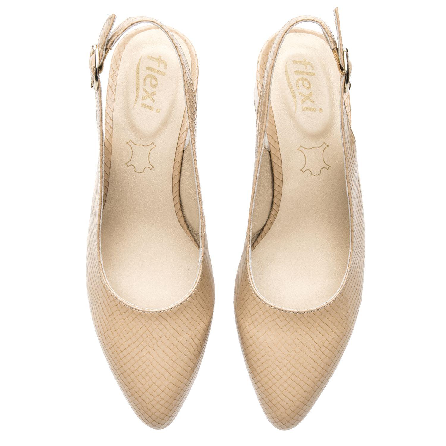 Zapato Mujer Annette 137503 Beige Flexi-5