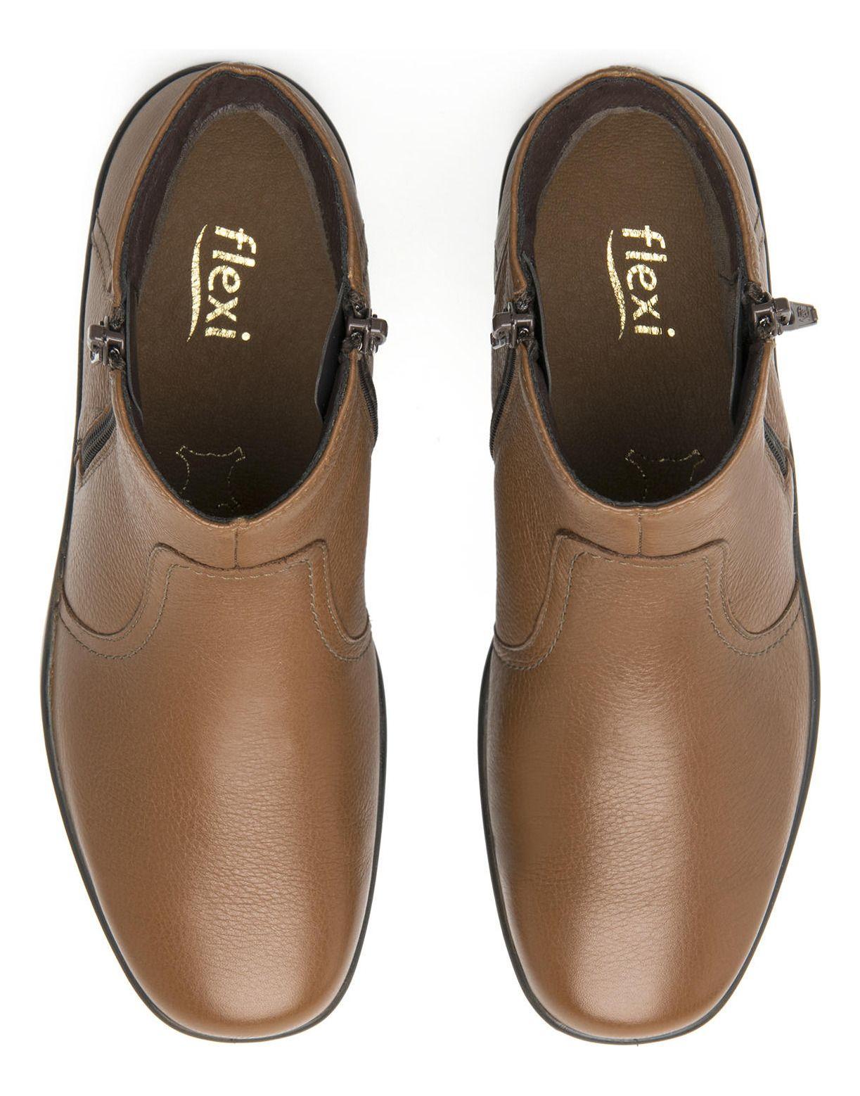 Botín Mujer Jenelle 124504 Café Flexi-4