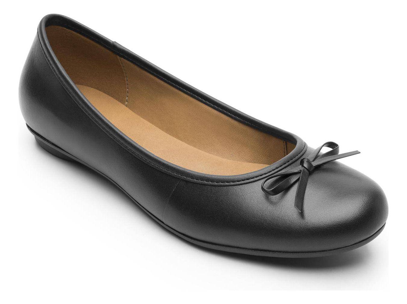 Ballerina Mujer Dafne 21202 Negro Flexi-1