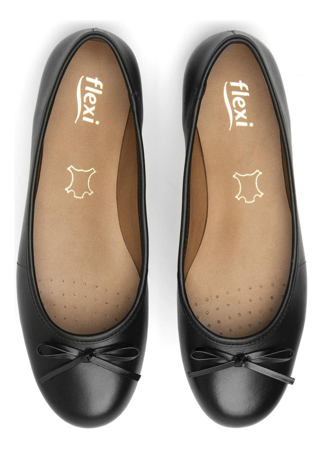 Ballerina Mujer Dafne 21202 Negro Flexi-5