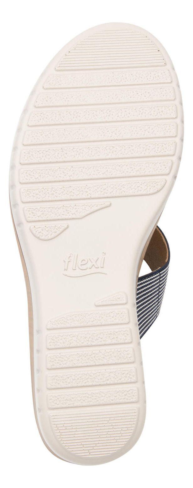 Sandalia Mujer Emily Azul Flexi-6