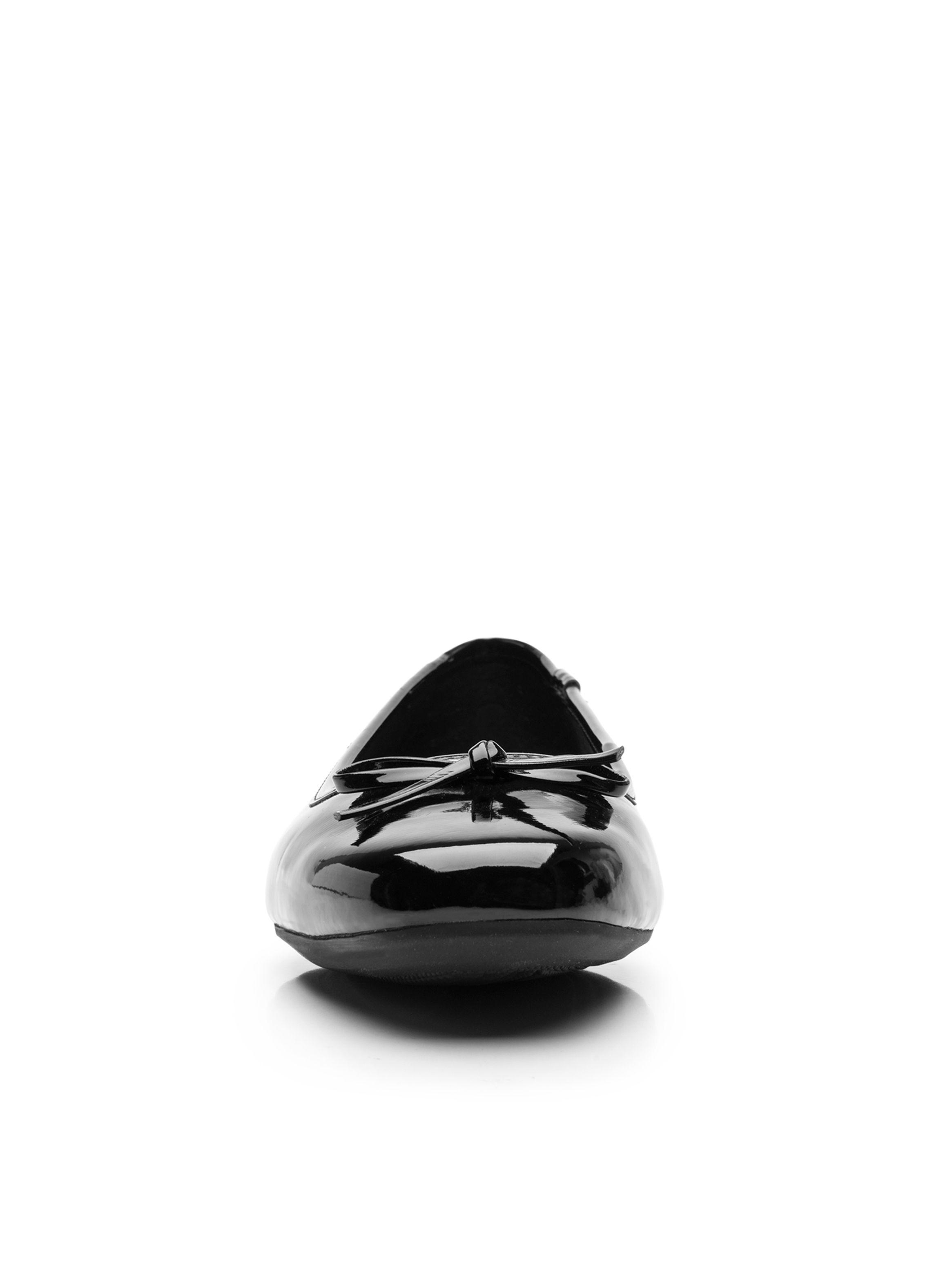 Ballerina Mujer Atessa 136804 Negro Charol Flexi-3