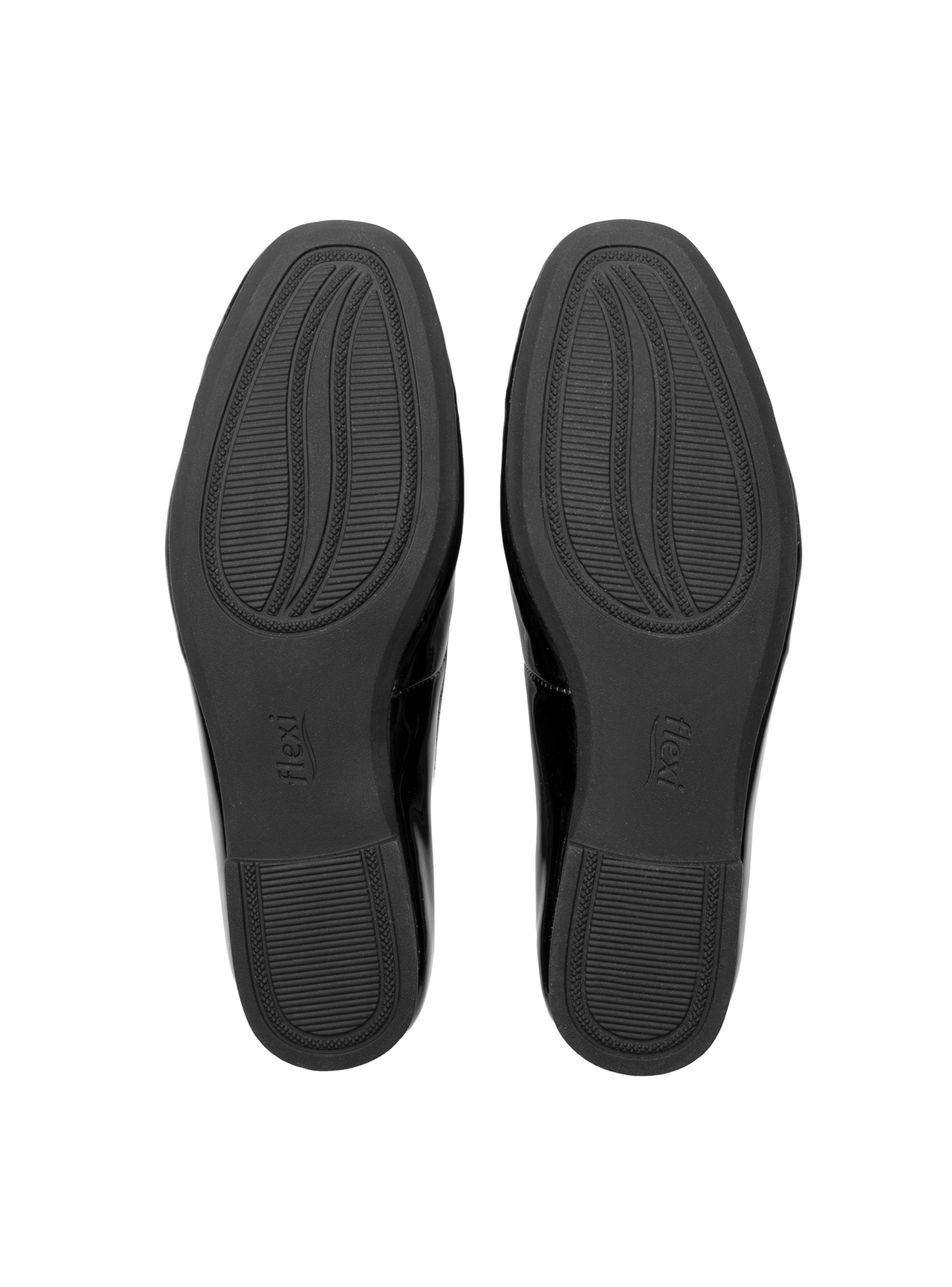 Ballerina Mujer Atessa 136804 Negro Charol Flexi-6