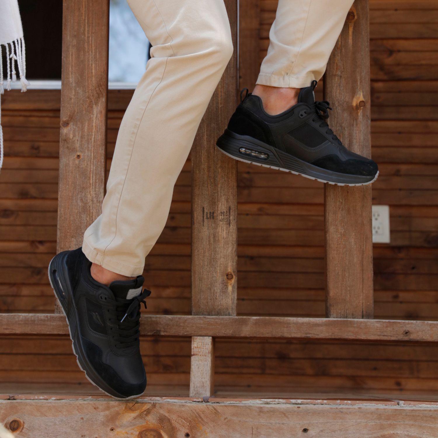 Zapatilla Hombre Maddox 422401 Negra Flexi-2