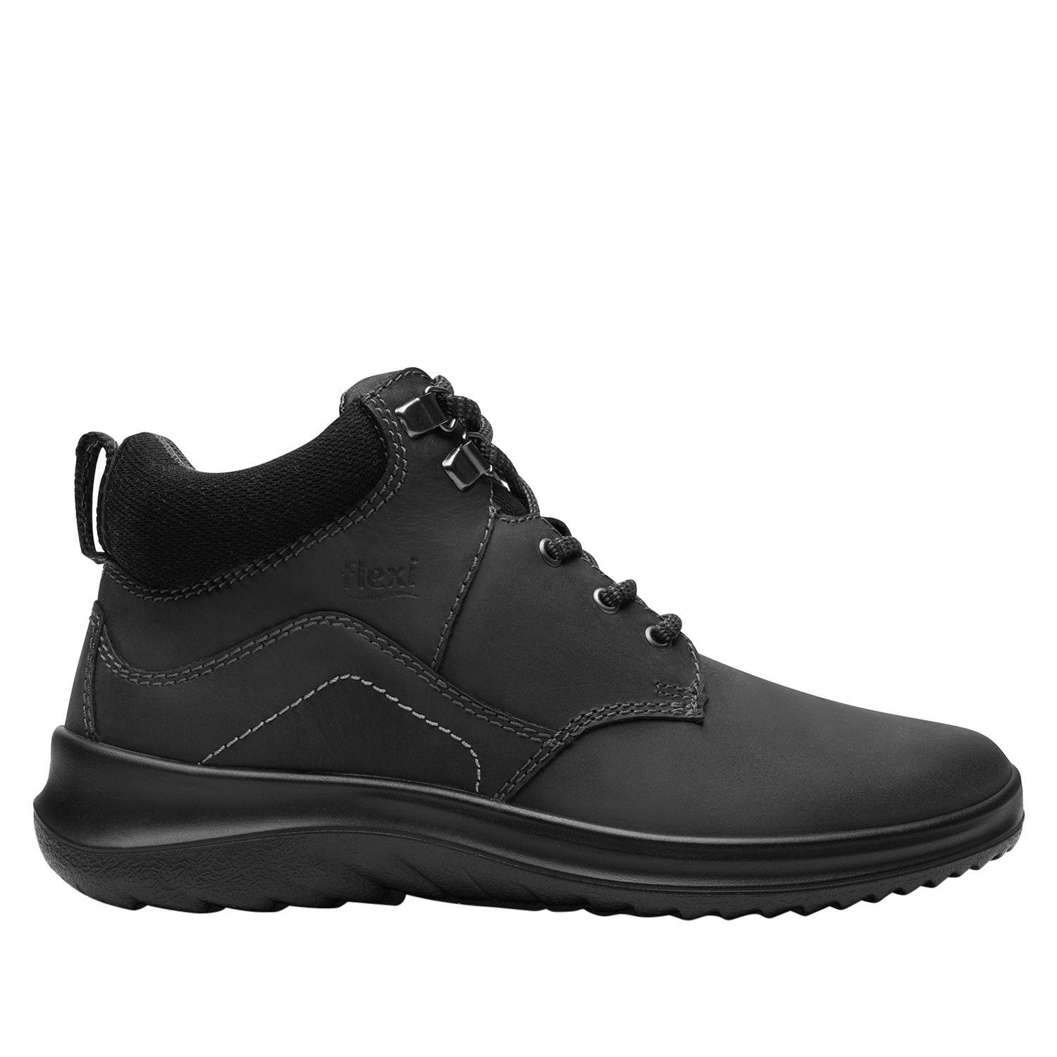 Botin Mujer Uma 125910 Negro Flexi-0