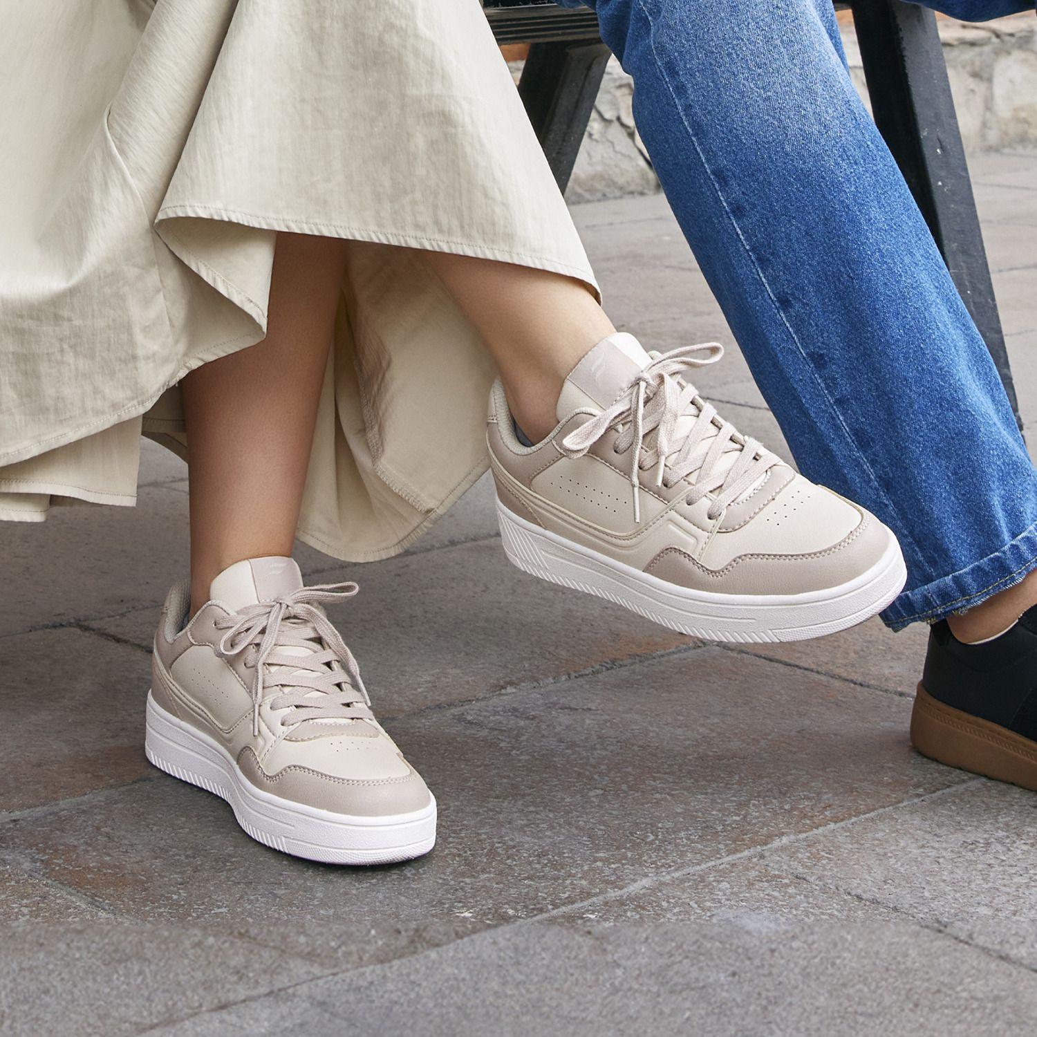 Zapatilla Mujer Inna 131601 Beige Flexi-2
