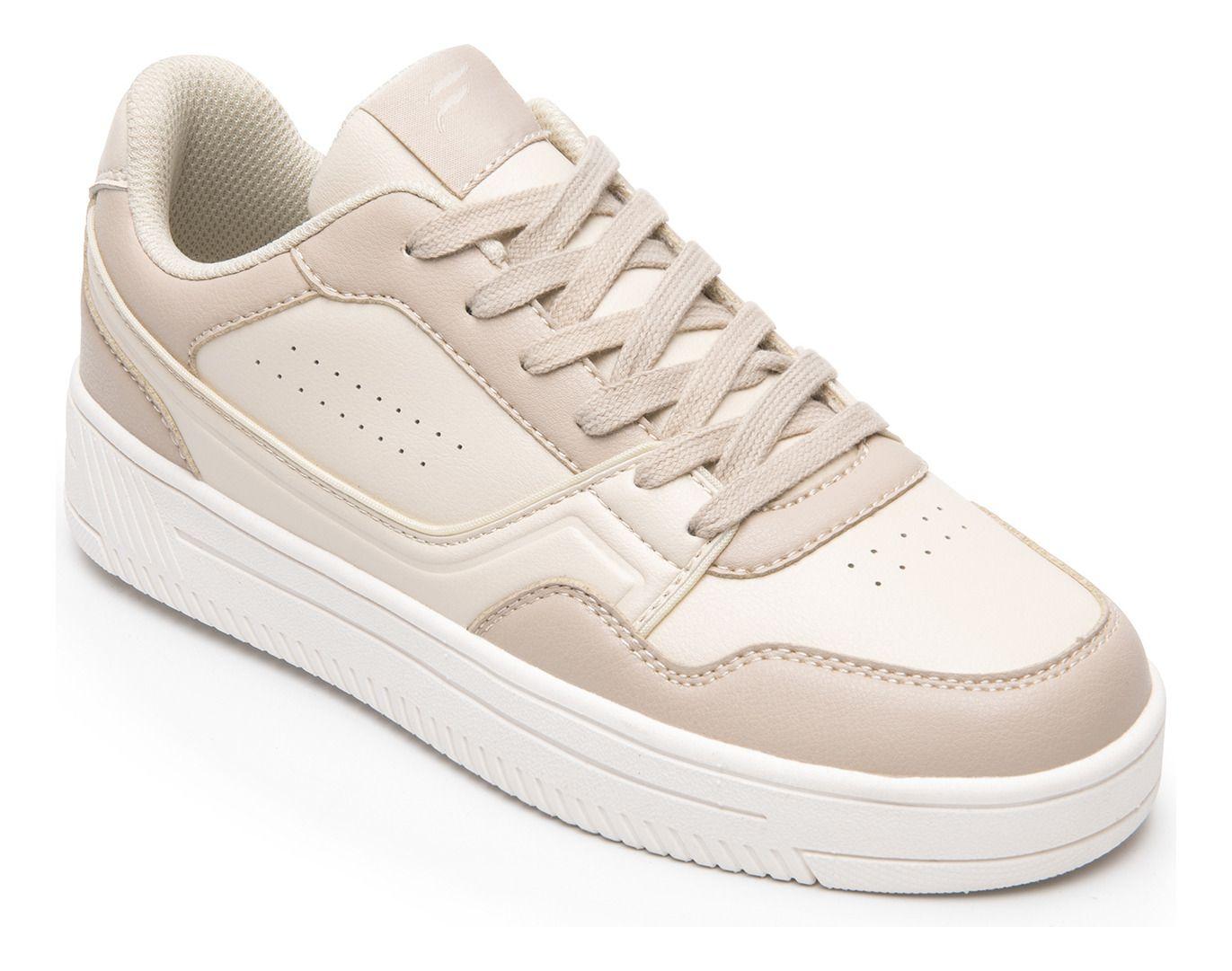 Zapatilla Mujer Inna 131601 Beige Flexi-5