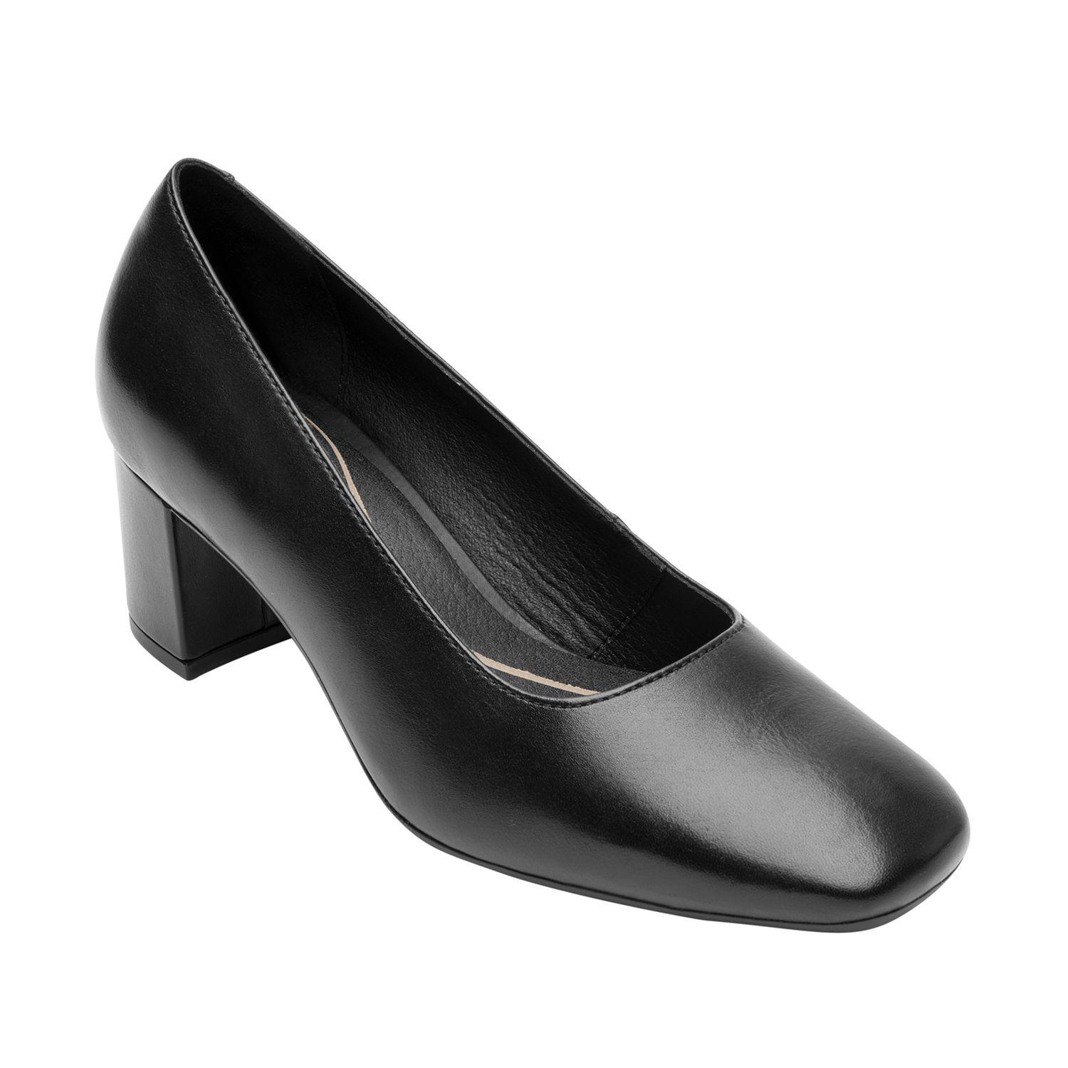 Zapato Mujer Cuero Marione Negro Flexi-1