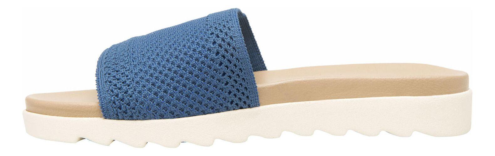 Sandalia Mujer Norah Azul Flexi-3