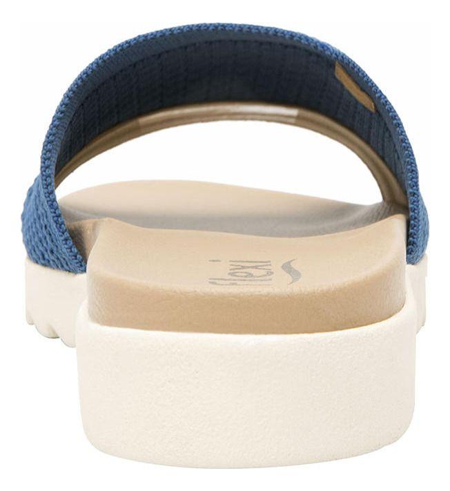 Sandalia Mujer Norah Azul Flexi-4