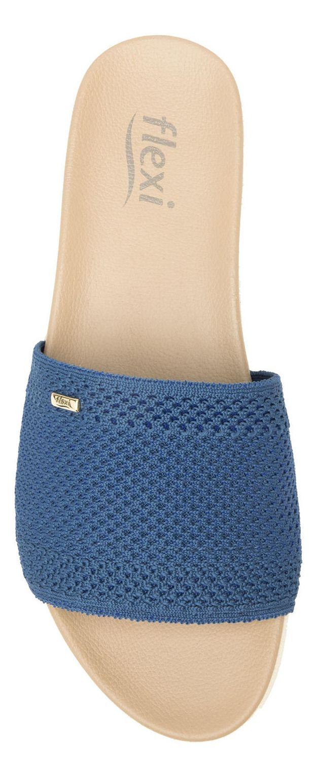 Sandalia Mujer Norah Azul Flexi-5