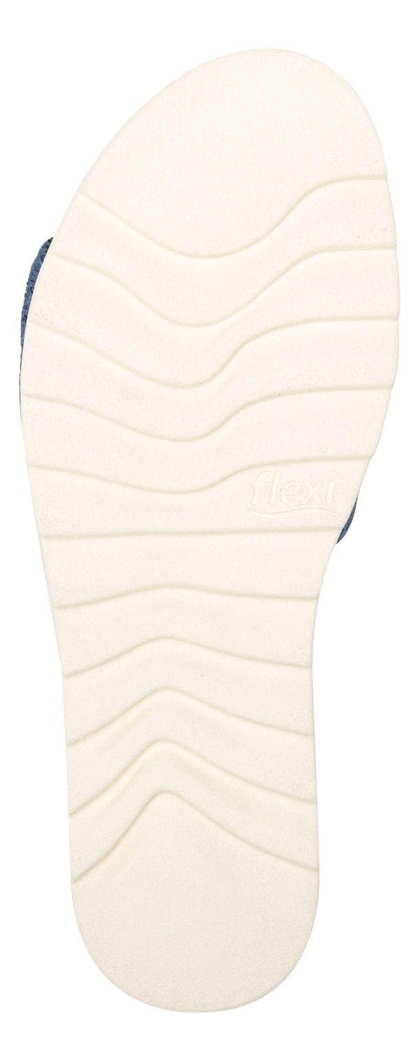 Sandalia Mujer Norah Azul Flexi-6