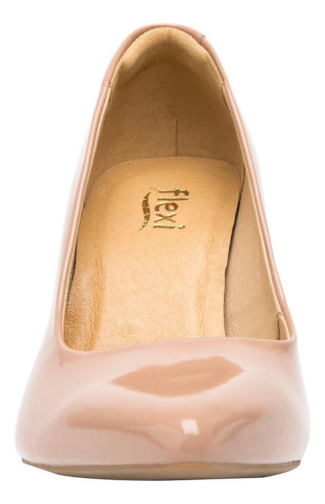 Zapato Mujer Cuero Idris Nude Flexi-3