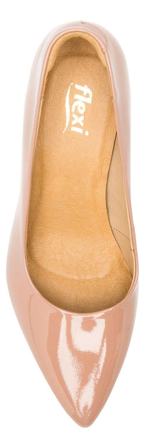 Zapato Mujer Cuero Idris Nude Flexi-8
