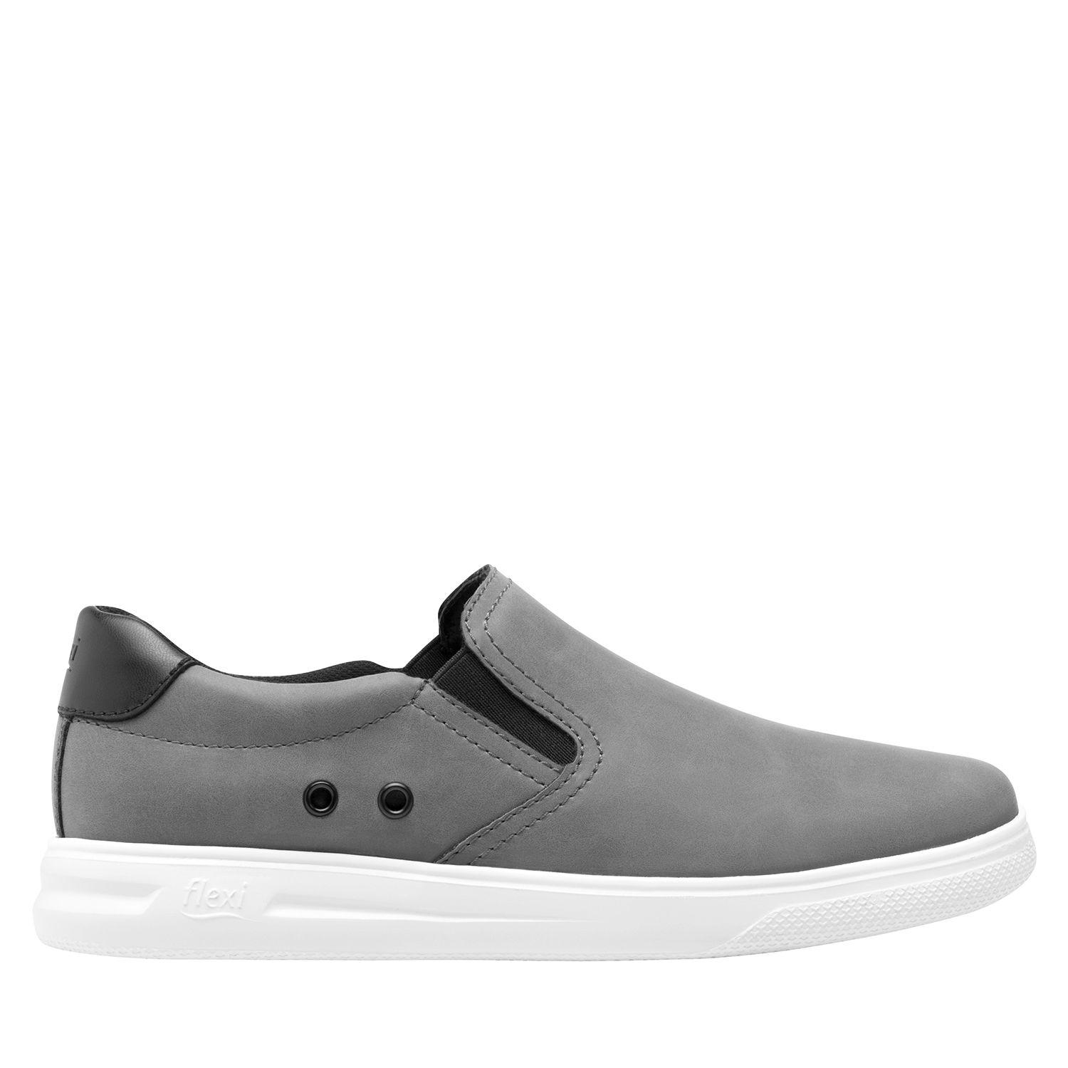 Zapatilla Hombre Griezman Gris Flexi-0