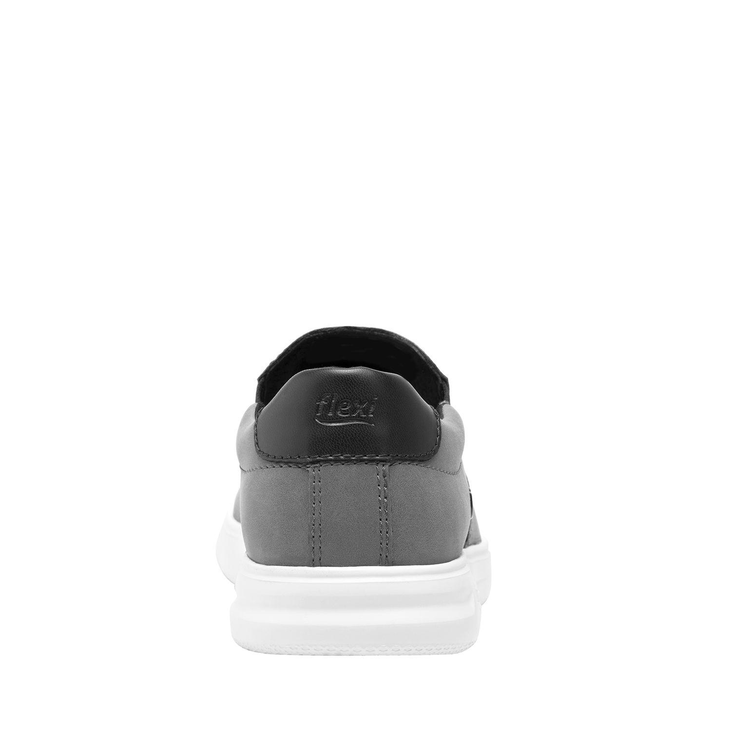 Zapatilla Hombre Griezman Gris Flexi-4