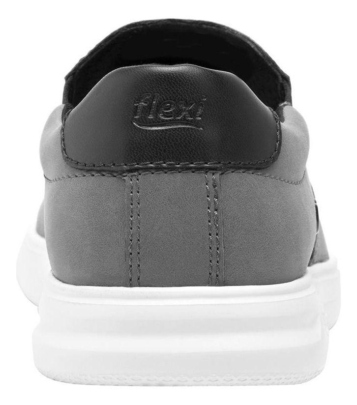 Zapatilla Hombre Griezman Gris Flexi-3